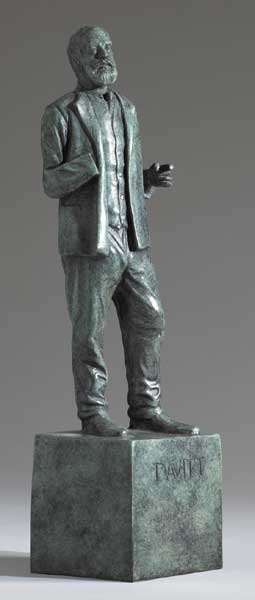 2002:Michael Davitt bronze sculpture at Whyte's Auctions