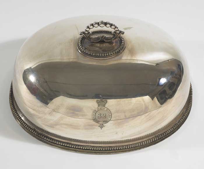 1855-1881: South Mayo Rifles officers mess food server cover at Whyte's Auctions