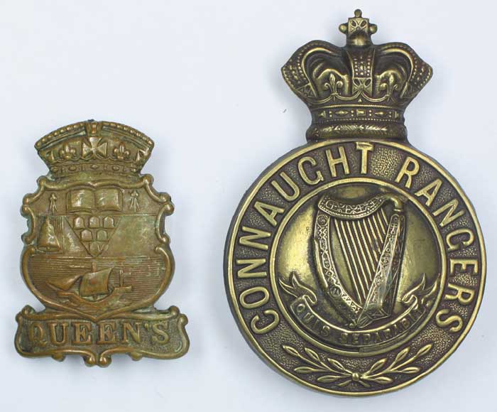1880-1980: Large collection of Irish regimental badges at Whyte's Auctions