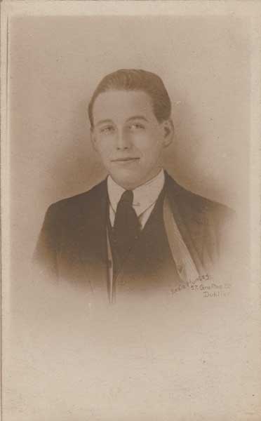 1920: Scarce Kevin Barry photographic postcard at Whyte's Auctions