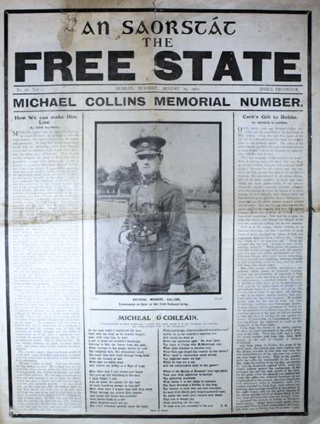 1922: An Saorstat, The Free State Michael Collins memorial edition at Whyte's Auctions