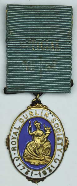 1931: RDS official guest pass medal of German diplomat Georg von Dehn-Schmidt at Whyte's Auctions