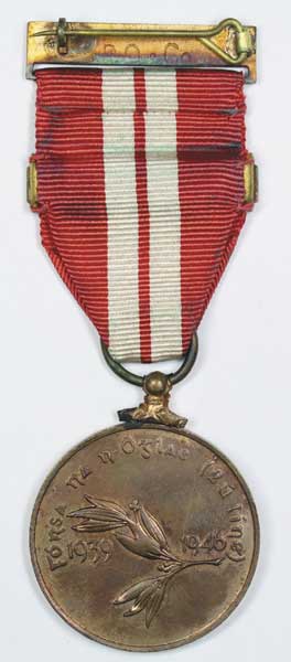 1939-1946: Emergency Service Medal - Frsa na nglac (2 Lne) at Whyte's Auctions