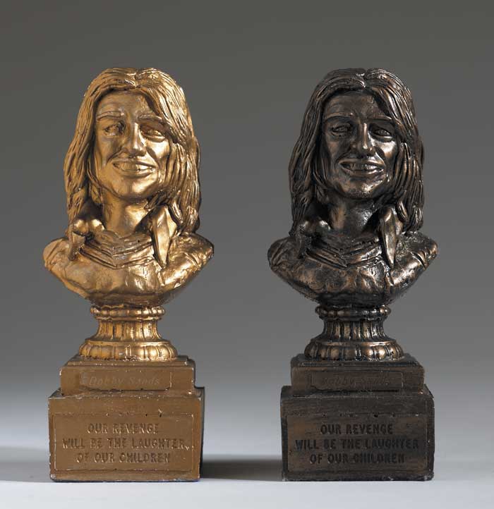 1981: Limited edition Bobby Sands busts at Whyte's Auctions