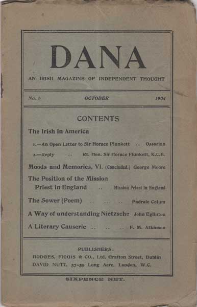 (James Joyce) Dana, Irish magazine of independent thought at Whyte's Auctions