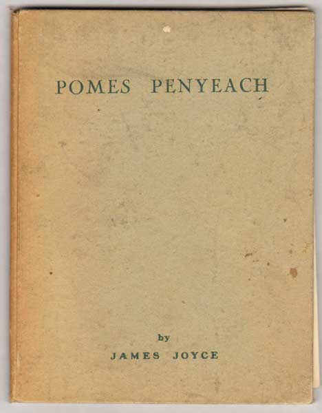 James Joyce Pomes Penyeach at Whyte's Auctions