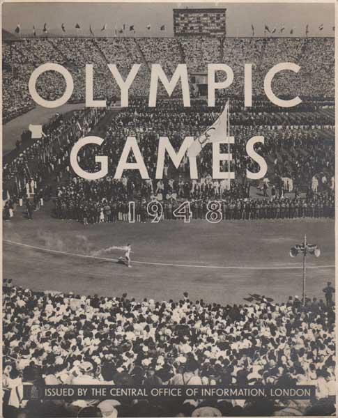 1948 Olympic Games London. Official photograph, programme and ticket at Whyte's Auctions