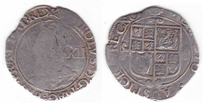 England Charles I. Shilling. at Whyte's Auctions