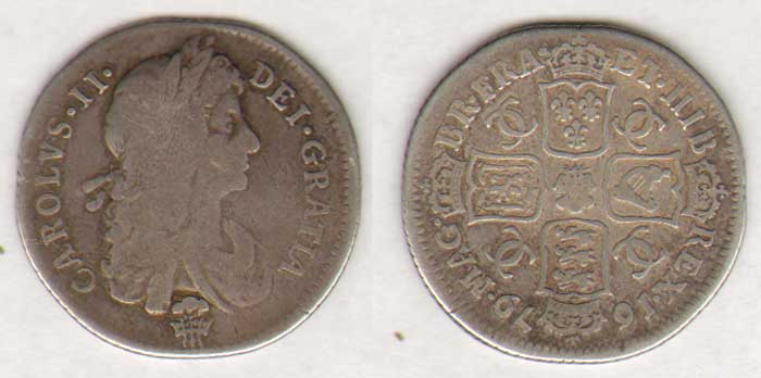 England. Charles II. Shilling. 1679 at Whyte's Auctions
