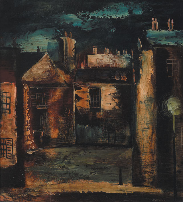 LONDON STREET by Daniel O'Neill (1920-1974) (1920-1974) at Whyte's Auctions