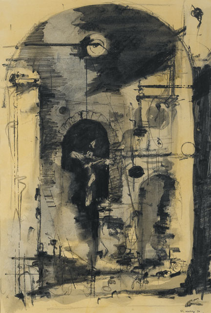 INTERIOR RUINS I, 1990 by Martin Mooney (b.1960) at Whyte's Auctions