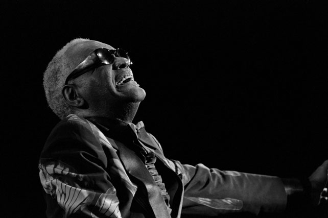 RAY CHARLES IN CONCERT WATERFORD, 1993 by John Minihan (b.1946) at Whyte's Auctions
