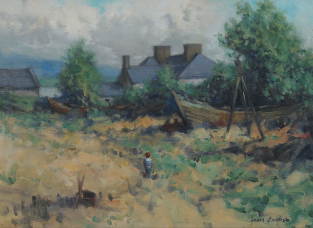 SUMMER VALENTIA by James English RHA (b.1946) at Whyte's Auctions