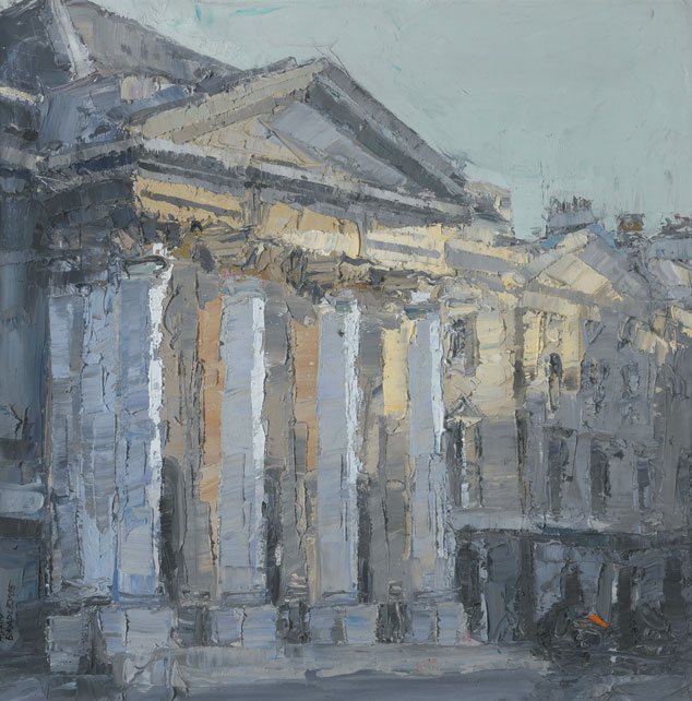BANK OF IRELAND, COLLEGE GREEN, 2005 by Aidan Bradley (b.1961) at Whyte's Auctions