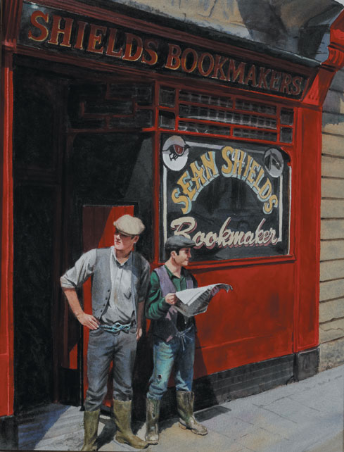 WAYWARD PUNTERS, 2009 by John A. Blakey sold for �1,500 at Whyte's Auctions