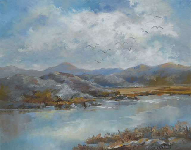 SUMMER MORNING, WEST CORK by Gretta O'Brien (b.1933) at Whyte's Auctions