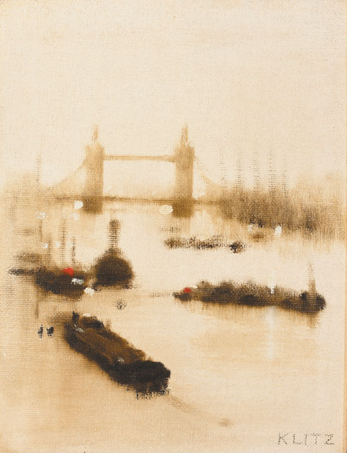 LONDON BRIDGE by Anthony Robert Klitz (1917-2000) at Whyte's Auctions