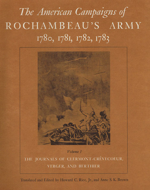 1780-1783: The American Campaigns of Rochambeau's Army at Whyte's Auctions