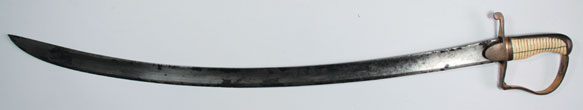 1796: British officer's light cavalry sabre at Whyte's Auctions