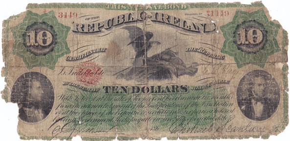 1866: Fenian Bond Irish Republic Ten Dollars at Whyte's Auctions