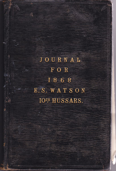 1868: Irish fox hunting journal and diary of Edward Spencer Watson 10th Hussars at Whyte's Auctions