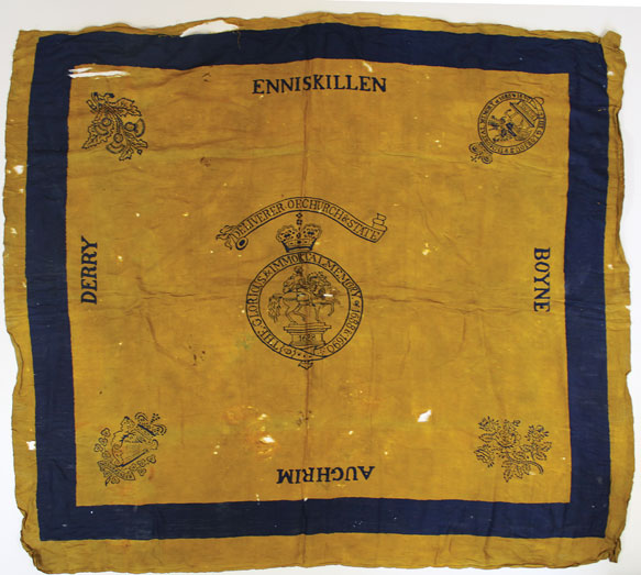 19th Century: Orange Order commemorative silk at Whyte's Auctions