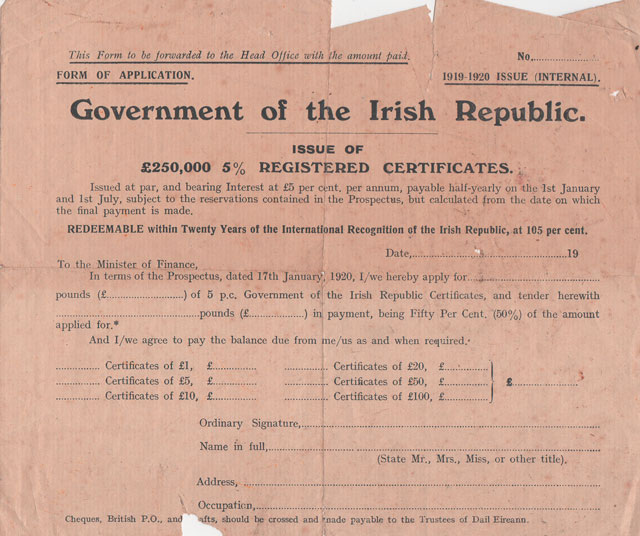 1898-1932: Various correspondence and publications including Poblacht na h-Eireann War News at Whyte's Auctions