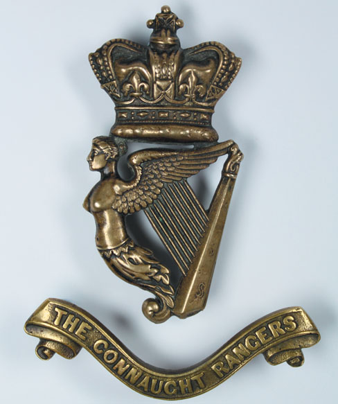 1881-1901: Connaught Rangers band pouch badge at Whyte's Auctions