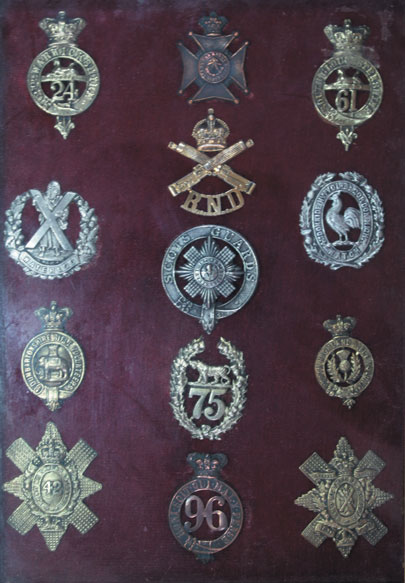 1874-1918: Collection of British Army badges at Whyte's Auctions
