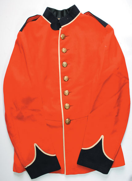 circa 1900: British Army other ranks' full dress tunic at Whyte's Auctions