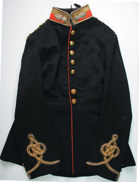 circa 1910: Royal Artillery officers' full dress tunic at Whyte's Auctions