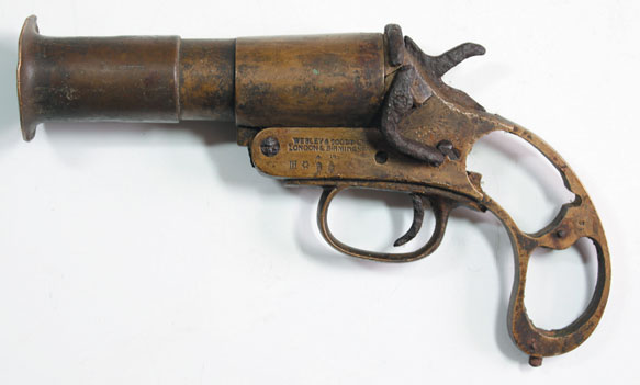 1914-18: British and German flare pistols at Whyte's Auctions
