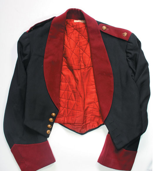 circa 1920: Major A.W.A. Irwin O.B.E. Royal Army Medical Corps mess dress uniform at Whyte's Auctions