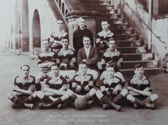 1920-24: Leinster Regiment and Manchester Regiment sports team photographs at Whyte's Auctions