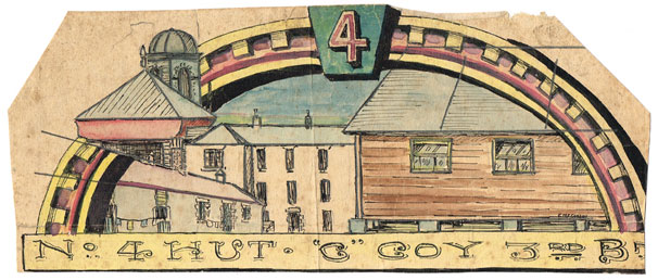 1922: Republican prisoner Mountjoy Jail hand coloured cards and drawings at Whyte's Auctions
