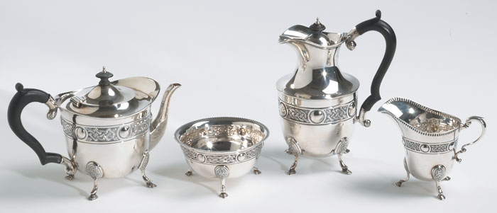 1920s: Celtic Revival tea set by Sharman D. Neill at Whyte's Auctions