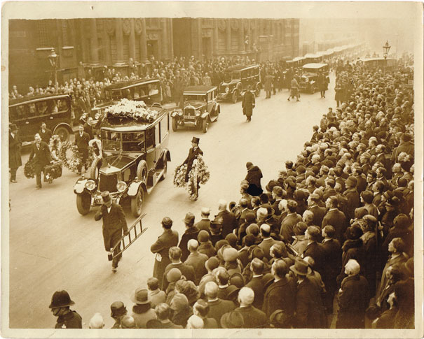 1929: T.P. O'Connor funeral and Baden Powell press photographs at Whyte's Auctions
