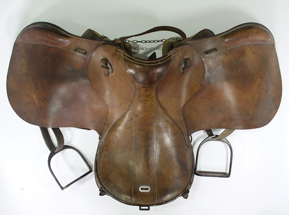 1939-45: German Army military saddle at Whyte's Auctions
