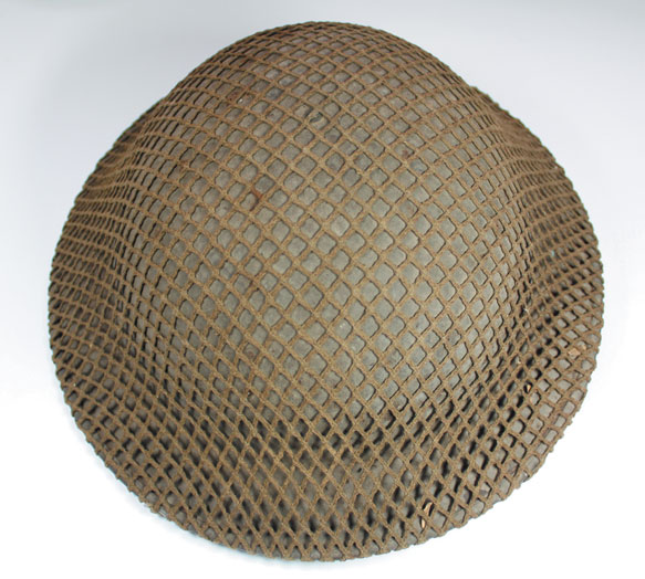 1927 pattern Irish Army steel Vickers helmet shell at Whyte's Auctions