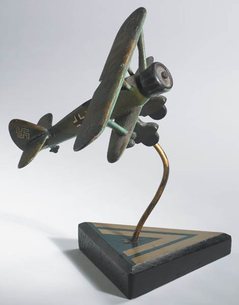 1943 (30 January) Curragh Internment Camp Luftwaffe prisoner art model plane at Whyte's Auctions