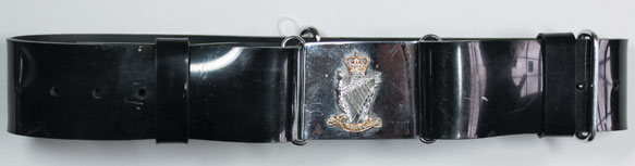 20th Century: Royal Irish Rangers dress uniform belt at Whyte's Auctions