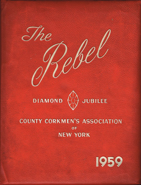 Collection of Cork historical books including County Corkmen's Association of New York Jubilee book at Whyte's Auctions