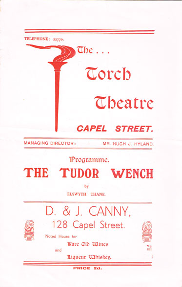 1930-50: Irish theatre programmes collection at Whyte's Auctions