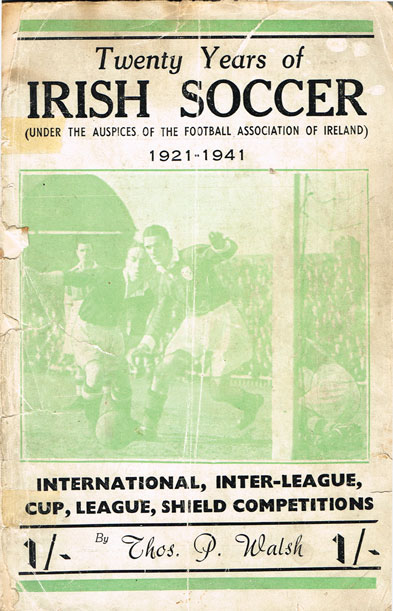 Football. Twenty Years of Irish Soccer 1921-1941 at Whyte's Auctions