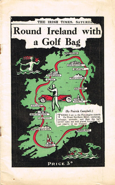 Golf. 1937 Round Ireland with a Golf Bag, Irish Times pamphlet at Whyte's Auctions