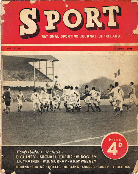 Sport - National Sporting Journal of Ireland Volume 1 at Whyte's Auctions
