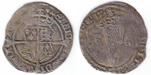 Henry VIII (1509-1547) Fifth Harp Issue silver groat. at Whyte's Auctions