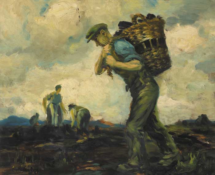 GATHERING TURF by Charles J. McAuley sold for �1,900 at Whyte's Auctions