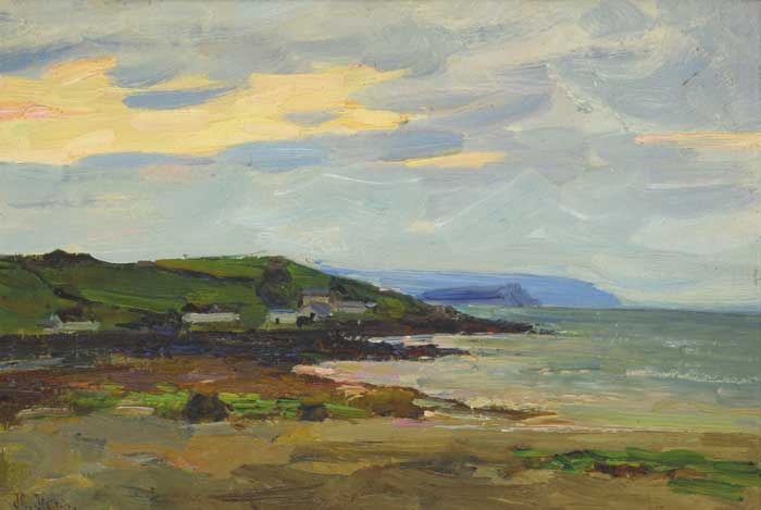 THE COAST OF ANTRIM by Hans Iten RHA (1874-1930) at Whyte's Auctions