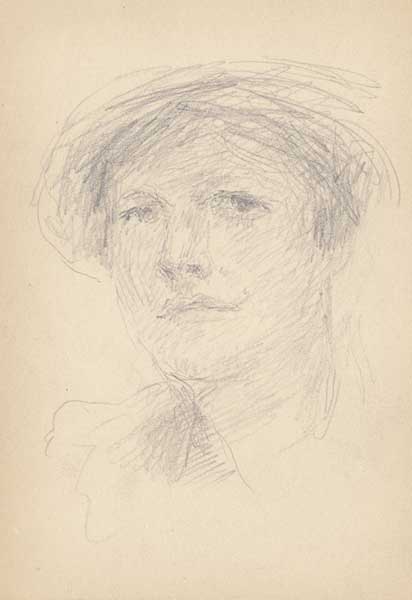 PORTRAIT OF A LADY DIRECTLY ENGAGING THE ARTISTS by John Butler Yeats RHA (1839-1922) at Whyte's Auctions
